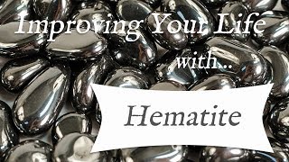 HEMATITE 💎 TOP 4 Crystal Wisdom Benefits of Hematite Crystal  Stone of the Mind [upl. by Fotzsyzrk]