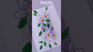 Painting ideas 🌸❤️ art painting shorts satisfying artandcraft [upl. by Ihp132]