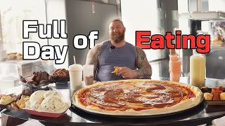 EXTREME STRONGMAN Diet  Full Day of Eating  Hafþór Björnsson [upl. by Arinay]