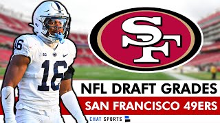 49ers Draft Grades All 7 Rounds From 2023 NFL Draft Ft Ji’Ayir Brown Jake Moody  Ronnie Bell [upl. by Dina651]