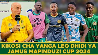 Kikosi Cha Yanga Kinachoanza Leo Dhidi Ya Jamus Kombe La Mapinduzi 2024 [upl. by Petras]