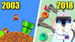 Evolution of Nintendo Minigames in WarioWare 2003  2018 [upl. by Nahgiem]