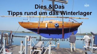 Holzbootpflege Teil 3 [upl. by Eecyal]