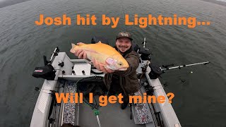 Fishing for Lightning Trout at Collins Lake California [upl. by Noloc]