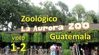 ZOOLÓGICO LA AURORA GUATEMALA 1ra Parte de 2 [upl. by Sirromed]