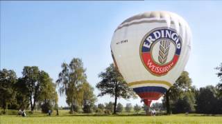 Erdinger Weissbier Bier Werbung 2013 Heißluftballon [upl. by Attinahs]