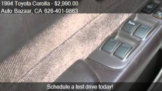 1994 Toyota Corolla DX for sale in El Monte CA 91731 at Aut [upl. by Ermey]