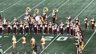 9212024 The USCTMB The USC Trojan Marching Band postgame performance  Michigan [upl. by Nahij]