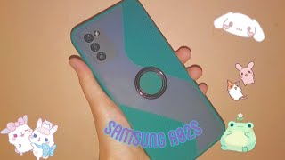 unboxing my new phone  Samsung A02s 📱💚 [upl. by Oly789]