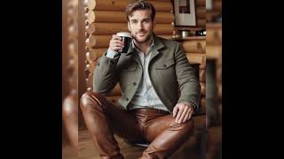 Best and stylish mens and boys leather clothing ideas [upl. by Schatz547]