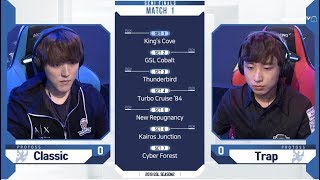 2019 GSL S2 Ro4 Match1 Part2 Classic vs Trap [upl. by Arnie]