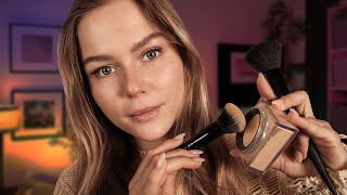 ASMR Doing Your Makeup  Soft Spoken Personal Attention [upl. by Shayna]