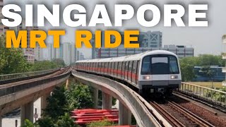 MRT Ride Singapore Vlog [upl. by Saidee234]