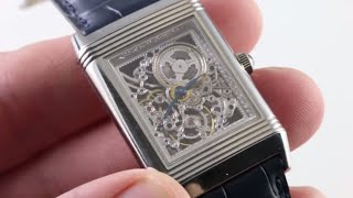 JaegerLeCoultre Platinum Reverso Number 1 Skeleton Q2166401 Luxury Watch Review [upl. by Anyah]