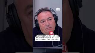 Gérard Depardieu  quotJai dû intervenir sur un film une figurante était en pleursquot [upl. by Eyahsal]