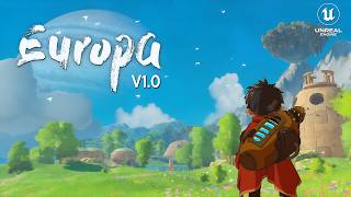 EUROPA First 1 Hour of Gameplay  New Game with Studio GHIBLI GRAPHICS in Unreal Engine [upl. by Neirual]