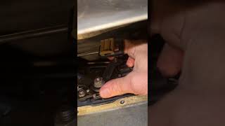 How To Adjust 4R70W Transmission Shift Cable Length Shift Linkage Adjustment 10th Gen F150 shorts [upl. by Haorbed]