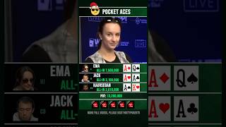 Pocket Aces got followers poker [upl. by Coppins]