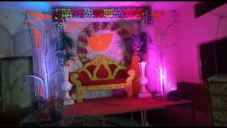 mandap decoration wholesale market decoration new state [upl. by Gladis]