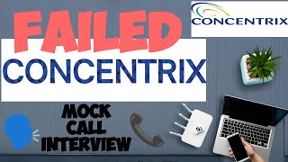 Concentrix account validation Final interview Mock call for newbies [upl. by Pironi]