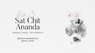 SAT CHIT ANANDA · Día 3 SINCRODESTINO · Deepak Chopra leído por Rose Winter [upl. by Sucramal548]