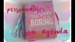 DIY Personnaliser son agenda [upl. by Croom870]