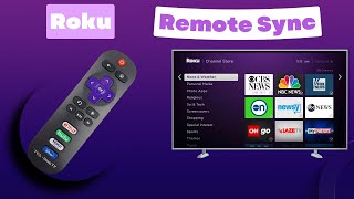 How to Sync Roku Remote to Tv [upl. by Aramoj]