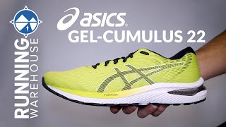 ASICS Cumulus 22 First Look  A Reliable Daily Trainer Just Got Lighter [upl. by Elyag]