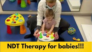 NDT Bobath therapy for babies with motor deficitstoe walkinghypotoniaADHDautism and more [upl. by Mail379]