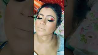 Eymakeup toturiyal HD makeup bride glamoursalon makeup [upl. by Enajiram]