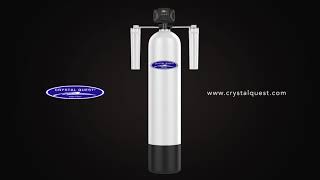 SMART Whole House Water Filter System 3D  Crystal Quest Water Filters [upl. by Elane282]