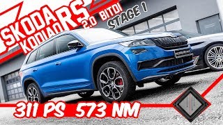 Chiptuning Skoda Kodiaq RS 20 BiTDI Stage 1  mcchipdkr [upl. by Parris383]