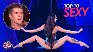 TOP 10 SEXIEST POLE DANCING AUDITIONS [upl. by Nas]