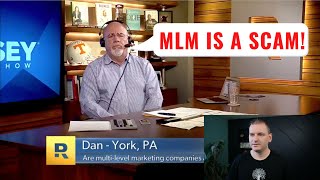 What Dave Ramsey Thinks About Network Marketing or MLM Multi Level Marketing  Mike Hobbs Reaction [upl. by Estele276]