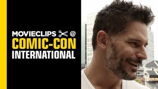 ComicCon Joe Manganiello  Exclusive Interview  Nerd HQ 2013 HD  Alison Haislip [upl. by Eekaz253]