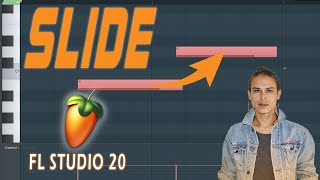 Como Hacer SLIDE GLISANDO LEGATO en FL Studio 🍐 Instrumentos VST Nativos o de Terceros [upl. by Inod]