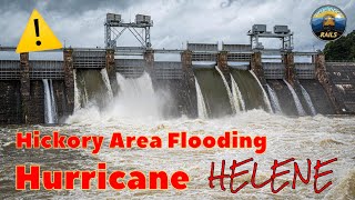 Hickory NC Area Flooding  Hurricane Helene [upl. by Donaldson378]