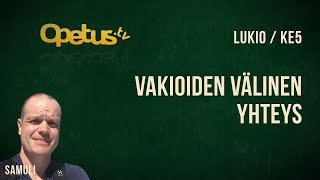 Vakioiden välinen yhteys [upl. by Jaella]