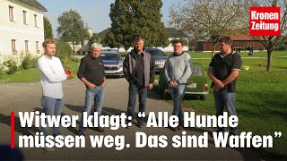 quotAlle Hunde müssen weg Das sind Waffenquot  kronetv NEWS [upl. by Hagile]