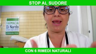 Rimedi naturali contro la sudorazione [upl. by Jess]