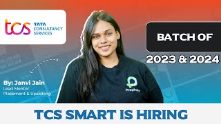 TCS Smart Hiring 2023 and 2024 Batch  BCA BSc and BVoc Hiring Jobs Update Apply Now [upl. by Nine]