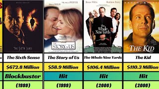 Bruce Willis Hit And Flop Movies List  Bruce Willis All Movies [upl. by Rapsag]