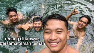 Berenang di krawak bersama teman2 bolo fyp [upl. by Tnias]