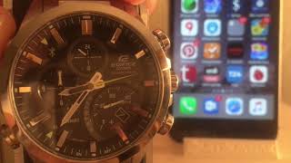 CASIO EDIFICE EQB500 Ürün Tanıtım Videosu [upl. by Naleag]