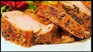 Polędwiczka wieprzowa pieczona  Rewelacja Pork tenderloin recipe  MajkelGotuje [upl. by Perrine]