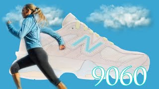 NEW  BLUE SKY AND WHITE CLOUDS ON FEET  CHAMPS X NEW BALANCE 9060  newbalance champs collab [upl. by Airla]