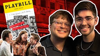 Broadway Theatre Trip MERRILY WE ROLL ALONG at Hudson Theatre [upl. by Fried]