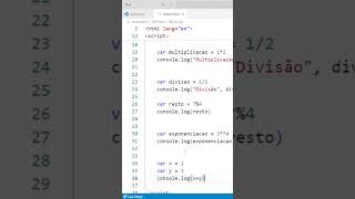 Operadores Atribuição 1  Aula 44 Curso de JavaScript shorts cursojs [upl. by Camus]