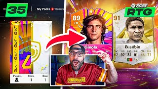 RANK 1 REWARDS  INSANE BASE HERO PACK FC 25 ULTIMATE TEAM RTG [upl. by Leonardo]