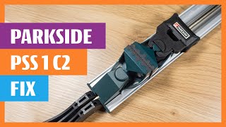 FIX  Parkside PSS 1 C2 Saw Guide Clamp Rail [upl. by Rhoda598]